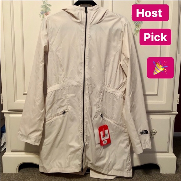 The North Face Jackets & Blazers - HP NWT 🆕 North Face Raincoat - Vintage White